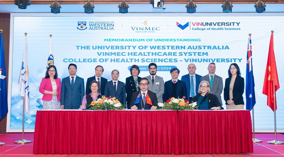 UWA Marshall Centre and Vinmec partnership on gastric cancer